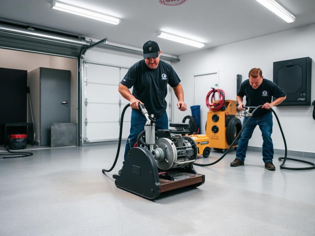 Diamond grinding preparation before epoxy install